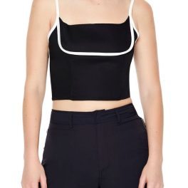 Two-Tone Cropped Cami