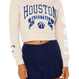 Houston Basketball Graphic Pullover