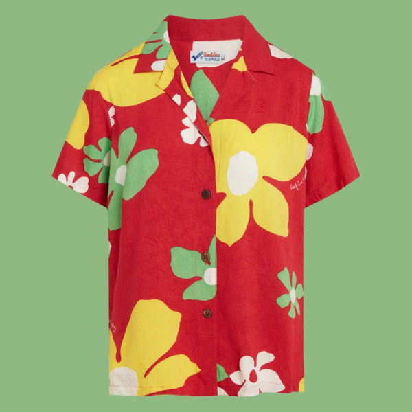 Printed Top - Tradewinds Red - Image 4