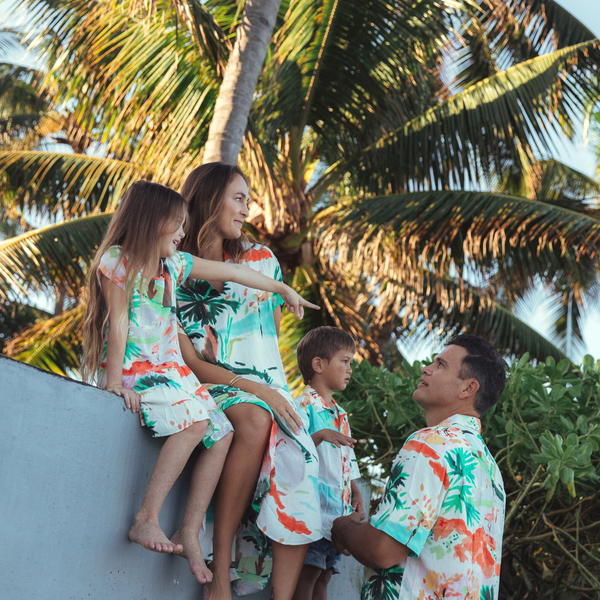 Men's Vintage Shirt - Flamingo Beach - Image 4