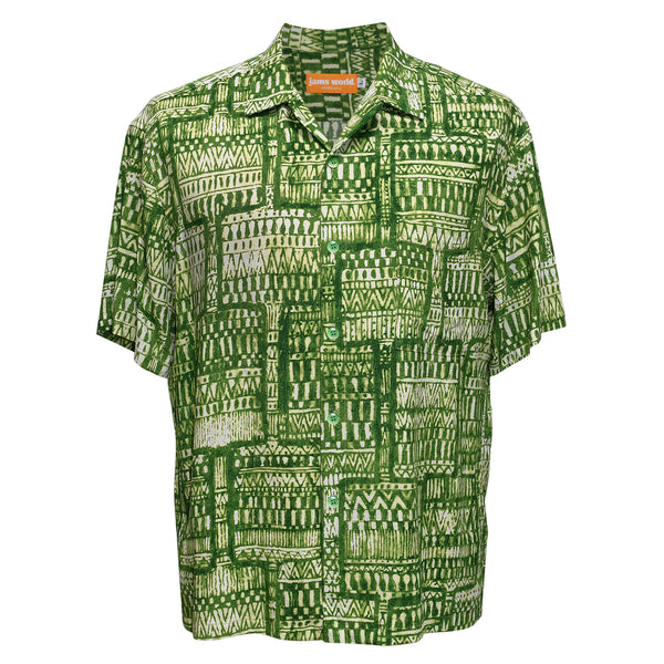 Men's Vintage Shirt - Kahili Green - Image 2