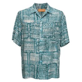 Men's Vintage Shirt - Kahili Teal