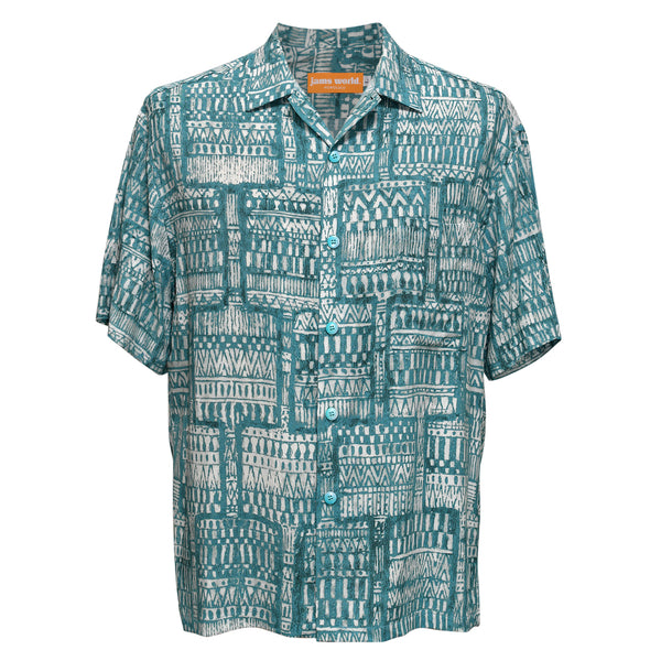 Men's Vintage Shirt - Kahili Teal